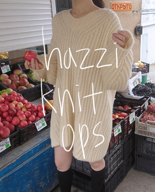 hazzi knit ops / 2colors
