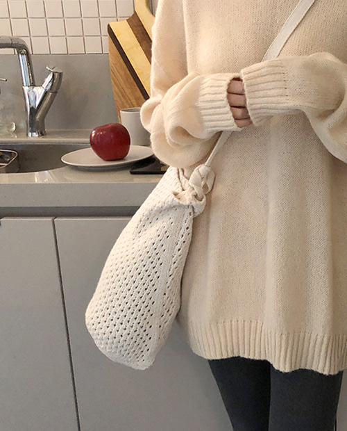 cosy knit bag