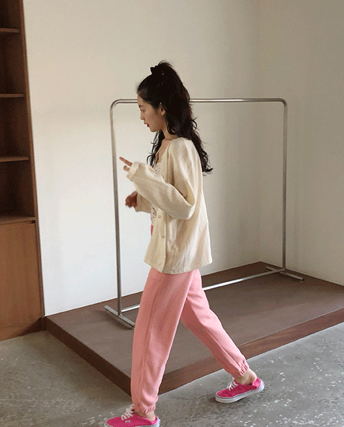 cotton candy pants : pink