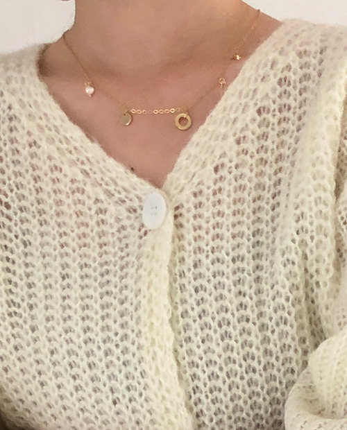 deepen necklace : gold