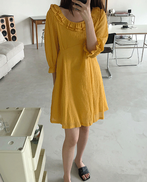 crumble sunny dress / 2color