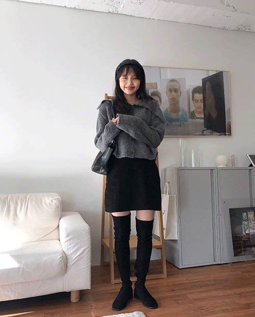 toy corduroy skirt / 3color