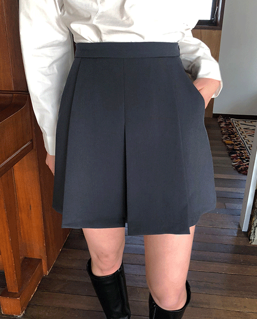 miu wrinkle skirt / 2color