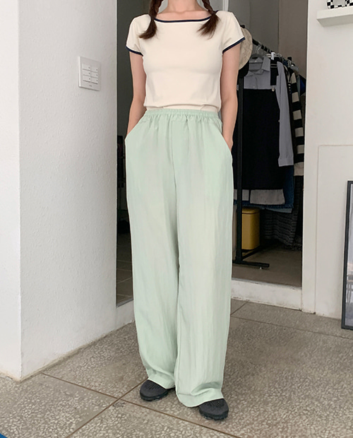 wind thin pants / 3color