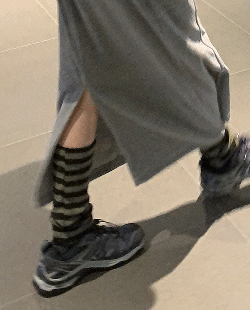 stripe leg warmers / 3color