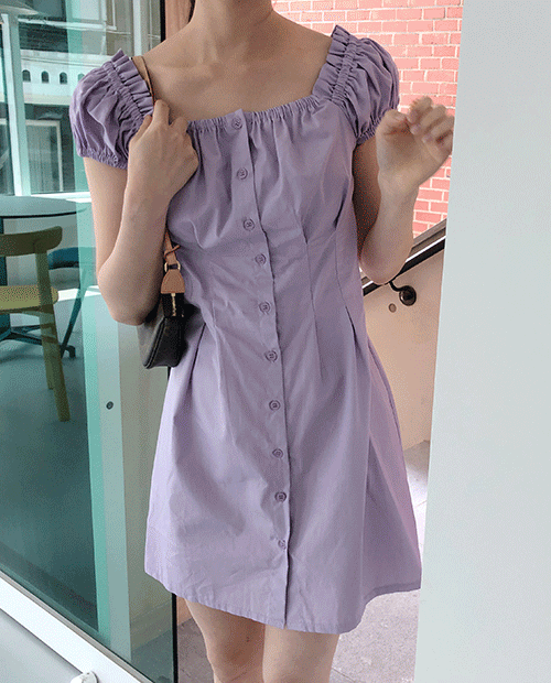 apple mini dress / 2color