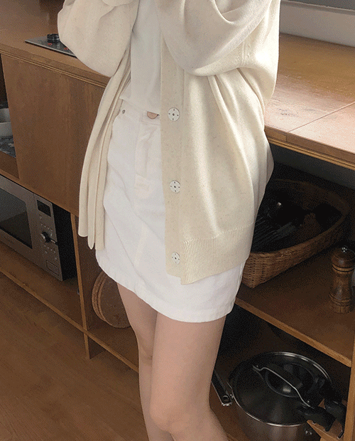 soft white skirt : white