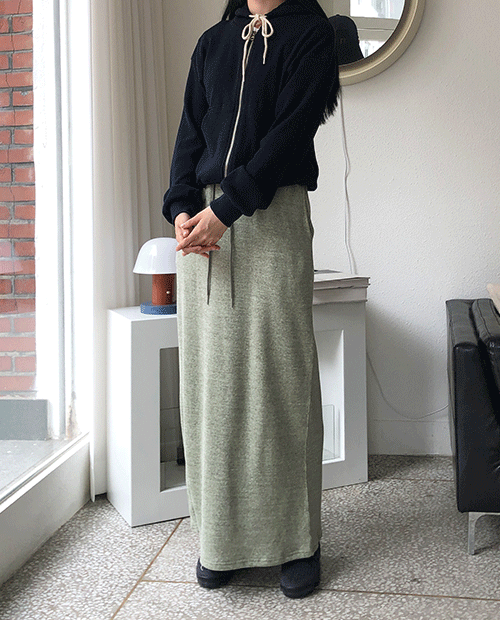 bibi long skirt / 2color