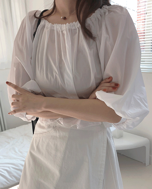 crumb mini blouse / 3color
