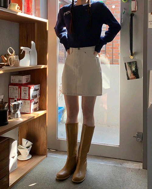 conver mini skirt / 3color