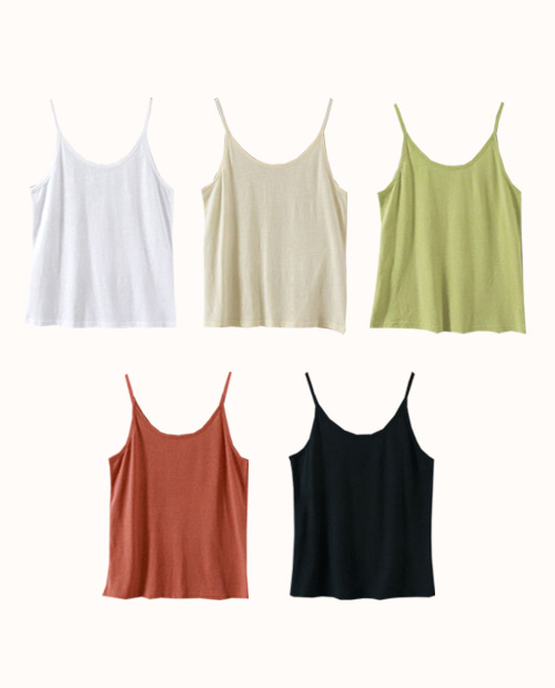 fruits sleeveless top / 5color
