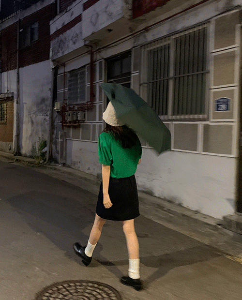 street pocket skirt / 2color
