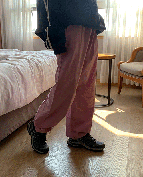 2way string pants / 2color
