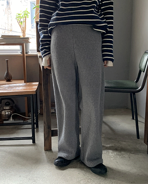 golgi knit pants / 3color