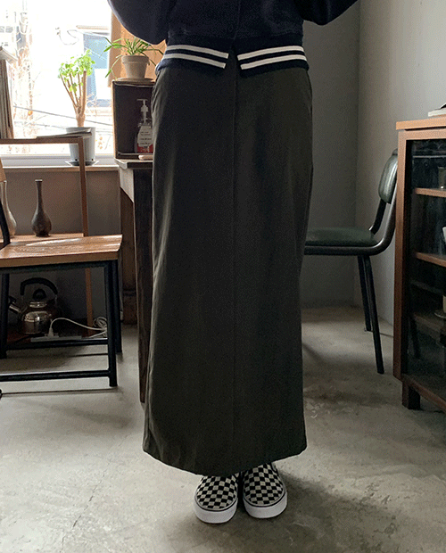 padding skirt / 2color