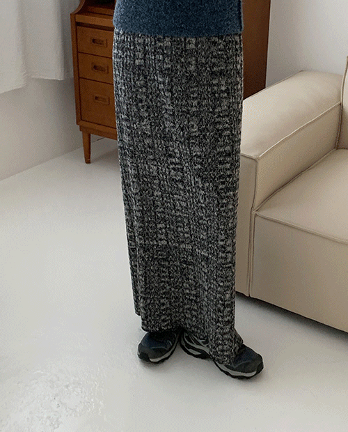 cu&amp;cu knit skirt / 2color