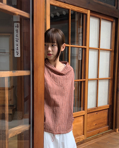 nora stripe blouse / 2color